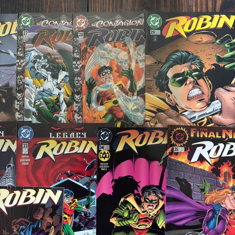 DC Comics Robin Lot 13 Issues 24-36 Annual 5 Contagion Legacy Final Night 1996